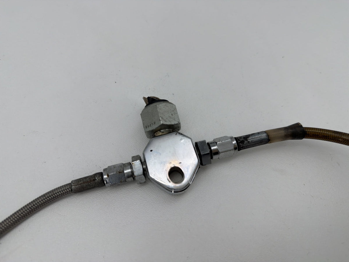 1994 Harley Softail Custom FXSTC OEM Rear Brake Hose Line Pipe