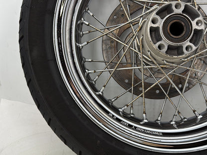2012 Harley Dyna Super Glide Custom FXDCI OEM Rear Wheel Rim Tire Spoked