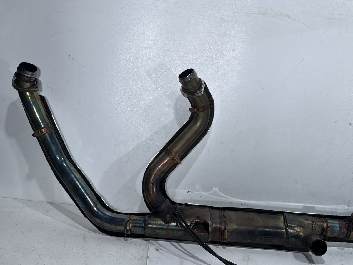 13 Harley Electra Glide Touring Ultra Exhaust Header Pipes Muffler Vance & Hines