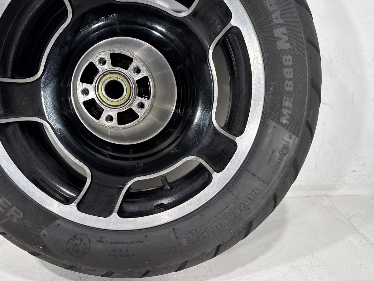 2011 Harley Electra Glide Touring Police OEM Rear Wheel Rim Tire AIRSTRIKE 16"
