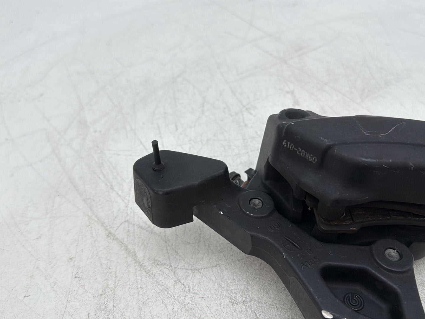 2010 Harley Street Glide Touring FLHX OEM Rear Back Brake Caliper w/ Bracket