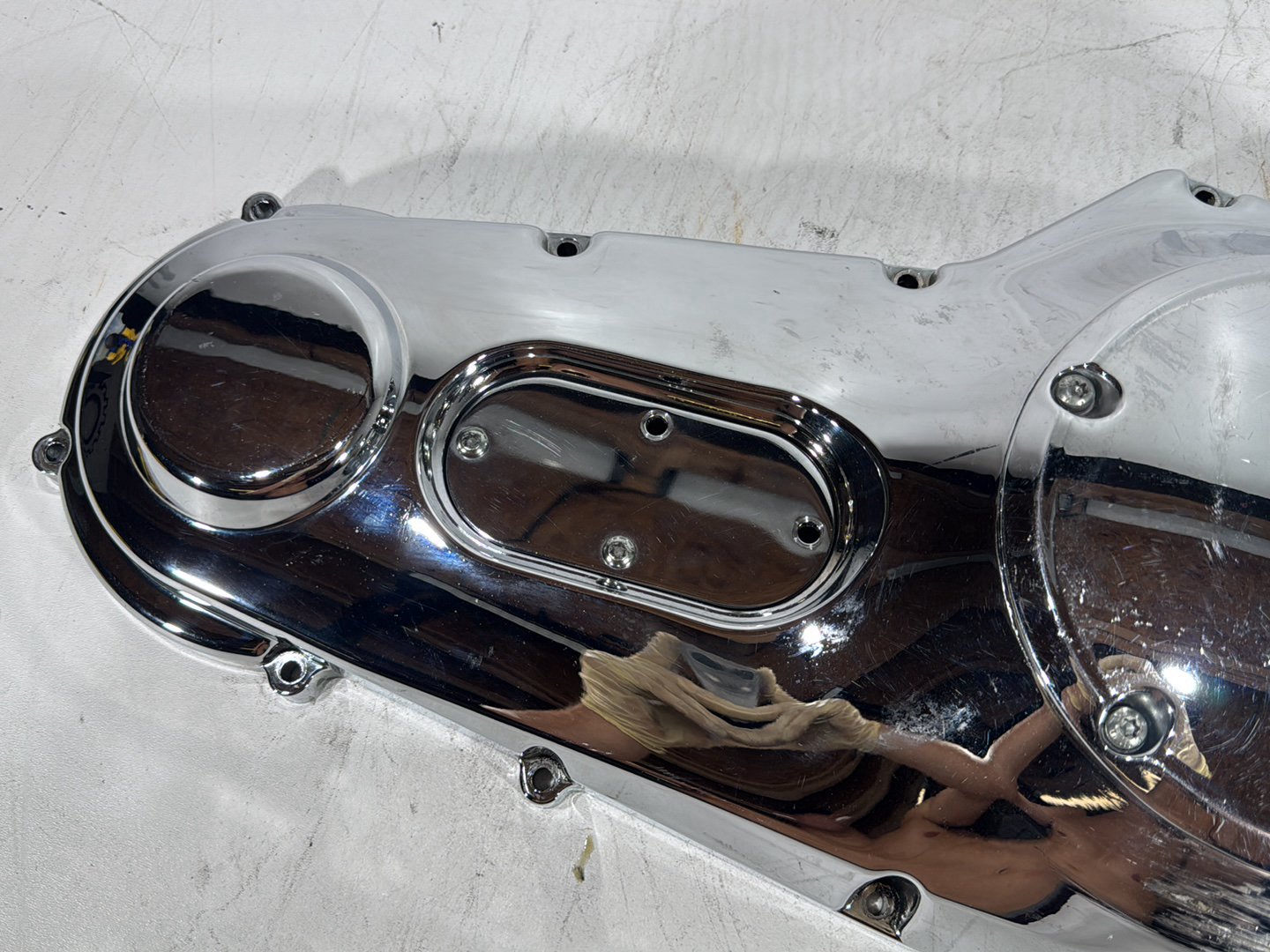 2003 Harley Dyna Wide Glide FXDWG OEM Outer Primary Clutch Cover