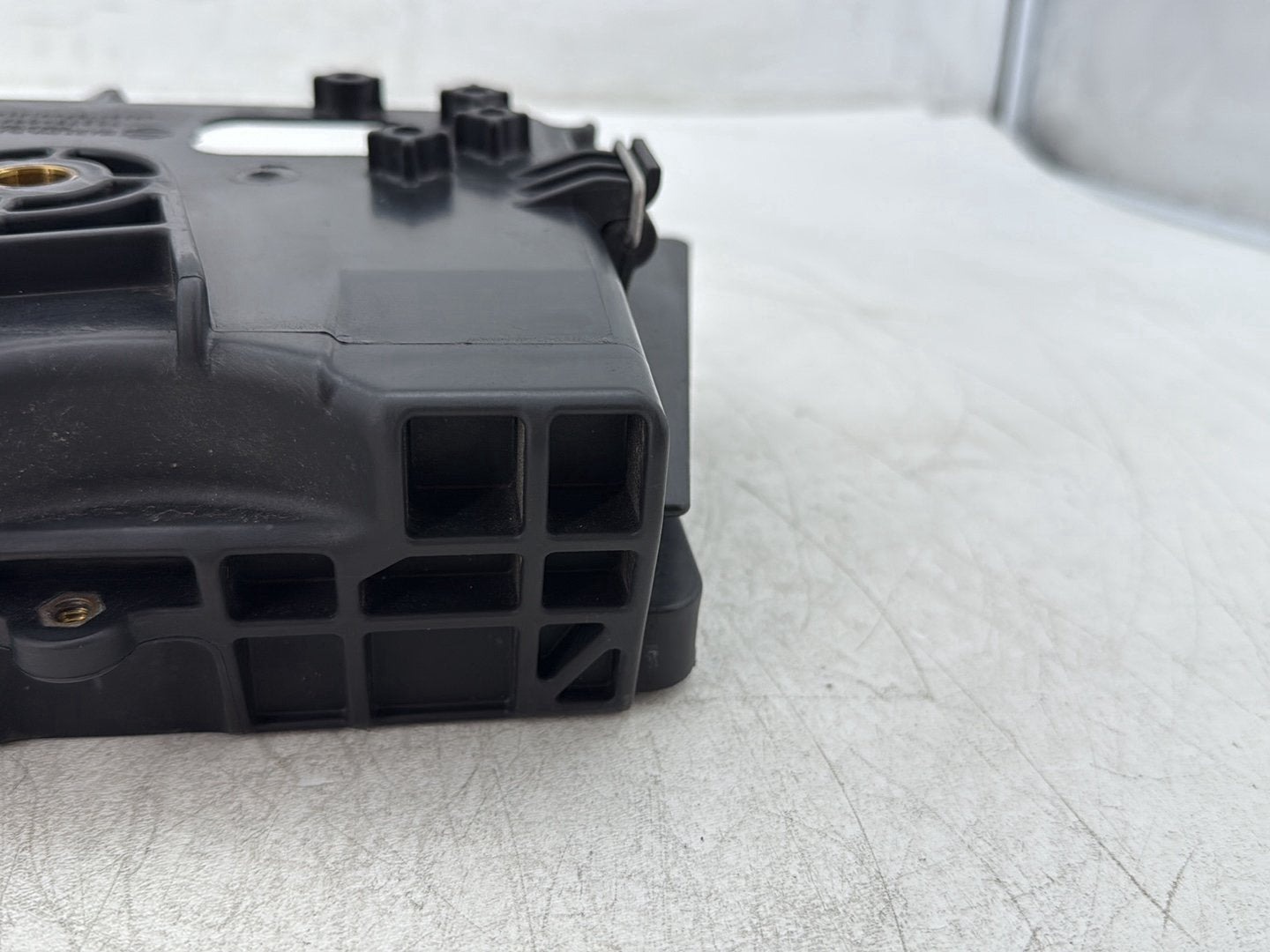 2010 Harley Dyna Fat Bob FXDF OEM Battery Tray Bracket Holder Carrier
