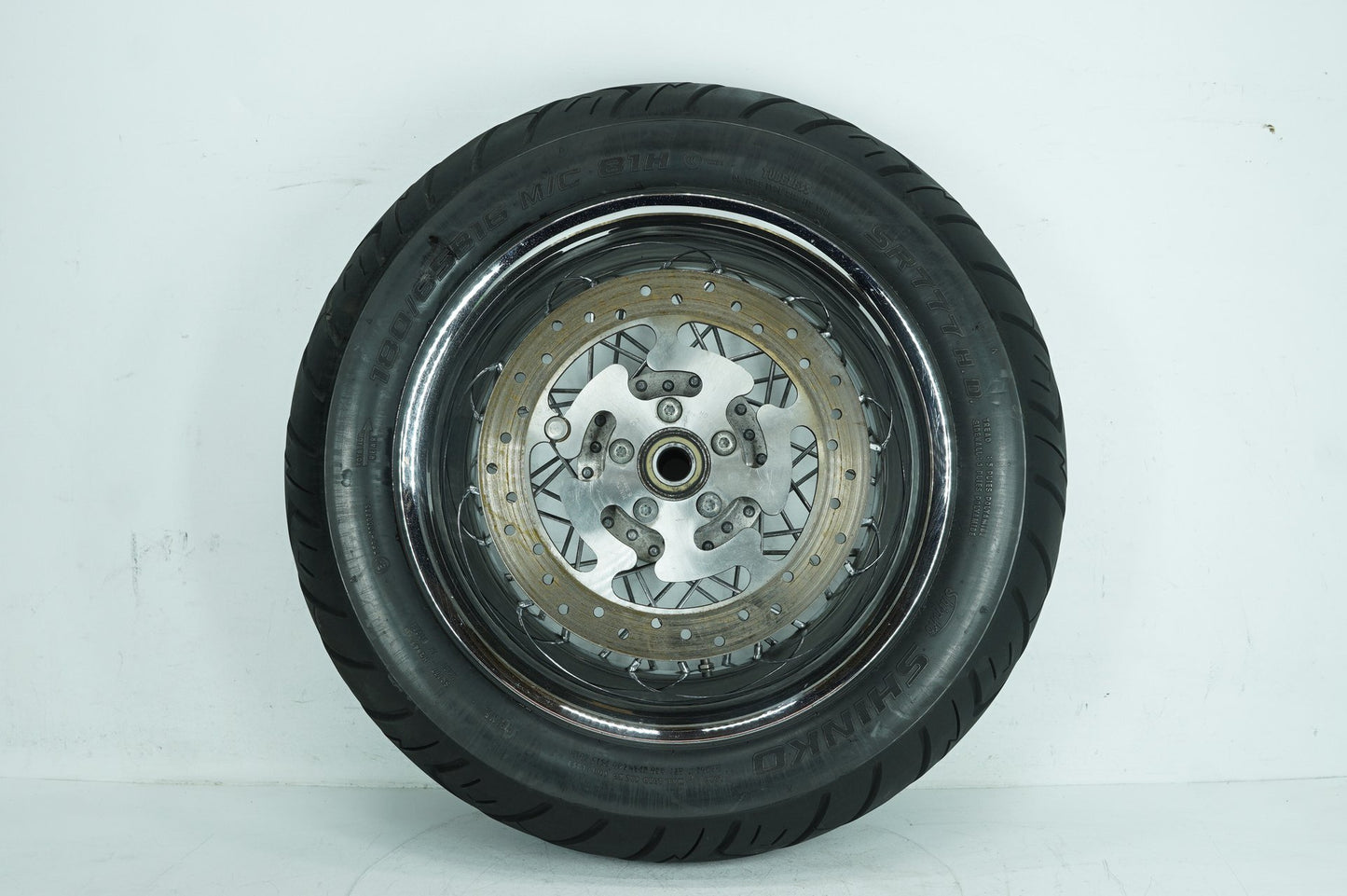 2007 - 2012 Harley-Davidson Touring Electra Glide Classic Rear Wheel Rim Tire Spoked 180/65B16 81H