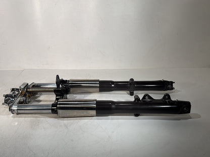 1986 - 1998 Harley-Davidson Softail Heritage Classic Front Triple Tree Set & LH RH Fork Legs Sliders 45915-86 , 56567-86B