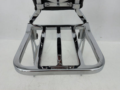2007 - 2017 Harley-Davidson Dyna Super Glide Custom Rear Sissy Bar w/ Backrest Cushion Pad 52866-06
