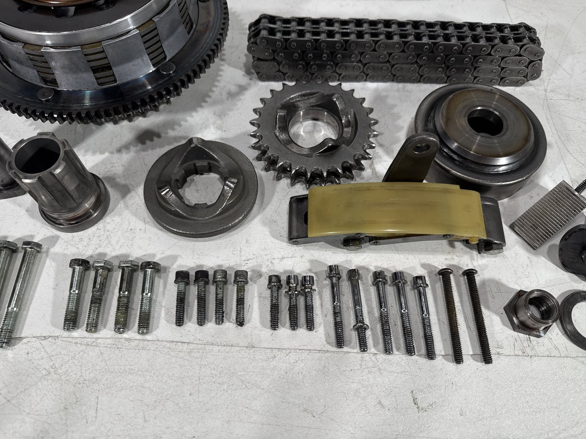 2001 Harley Heritage Softail Classic FLSTC OEM Clutch Basket Chain Tensioner Kit