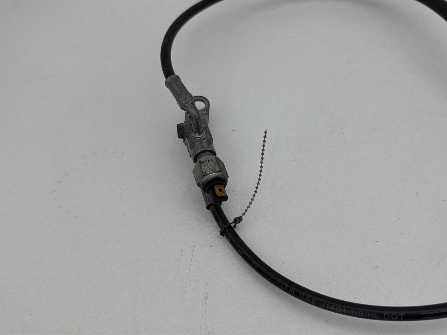 2011 Harley Heritage Softail Classic FLSTC OEM Rear Brake Hose Line Pipe NON-abs