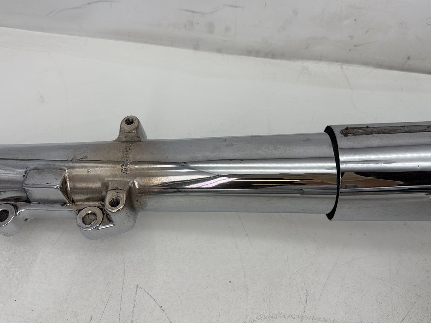 00 Harley Touring Electra Ultra Front Triple Tree Set &amp; LH RH Fork Legs Sliders