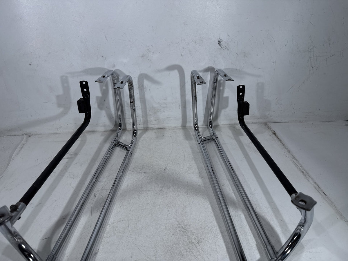 2001 Harley Electra Glide Touring OEM Rear Left Right Saddlebag Guard Rails Bar