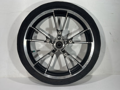 2007 Harley Street Glide Touring FLHX OEM Front Wheel Rim Tire 130/60B19
