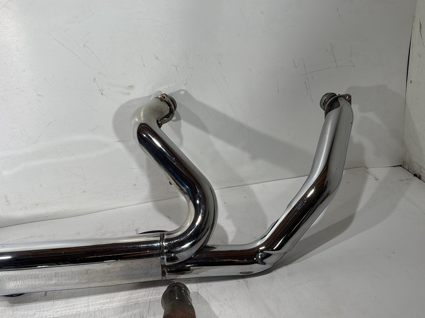 2013 Harley Electra Glide Touring Ultra FLHTCUI OEM Exhaust Header Pipes Muffler Vance & Hines