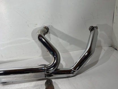 2013 Harley Electra Glide Touring Ultra FLHTCUI OEM Exhaust Header Pipes Muffler Vance & Hines