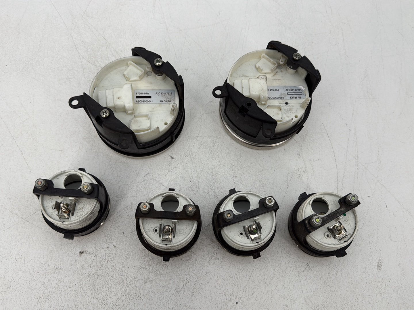 2007 - 2012 Harley-Davidson Touring Street Glide Air Oil Volt Fuel Tacho Speedo Gauges 43K