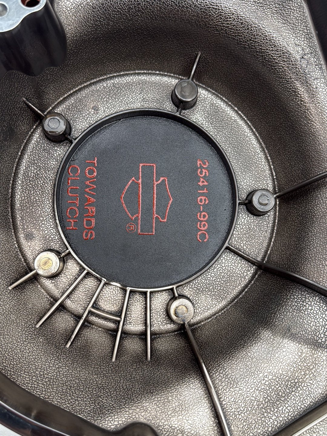 2013 Harley Street Glide Touring FLHX OEM Outer Primary Clutch Cover