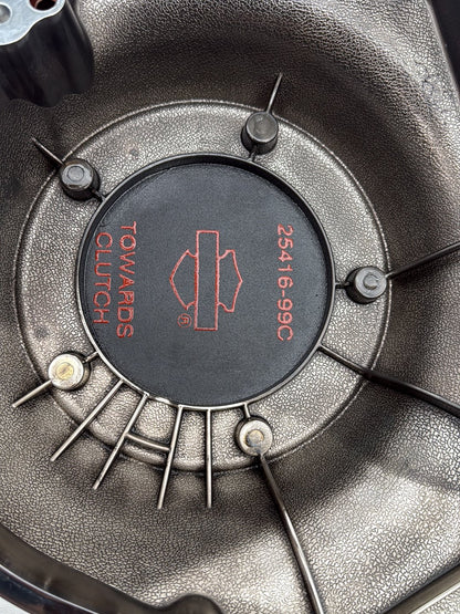 2013 Harley Street Glide Touring FLHX OEM Outer Primary Clutch Cover