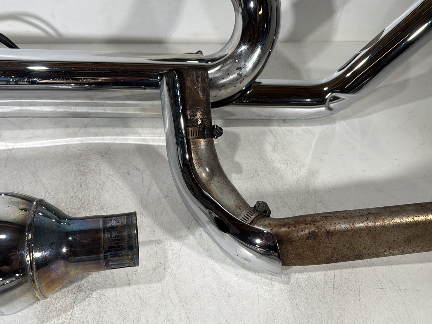 2007 - 2016 Harley-Davidson Touring Electra Glide Ultra Exhaust Header Pipes Muffler 66855-10