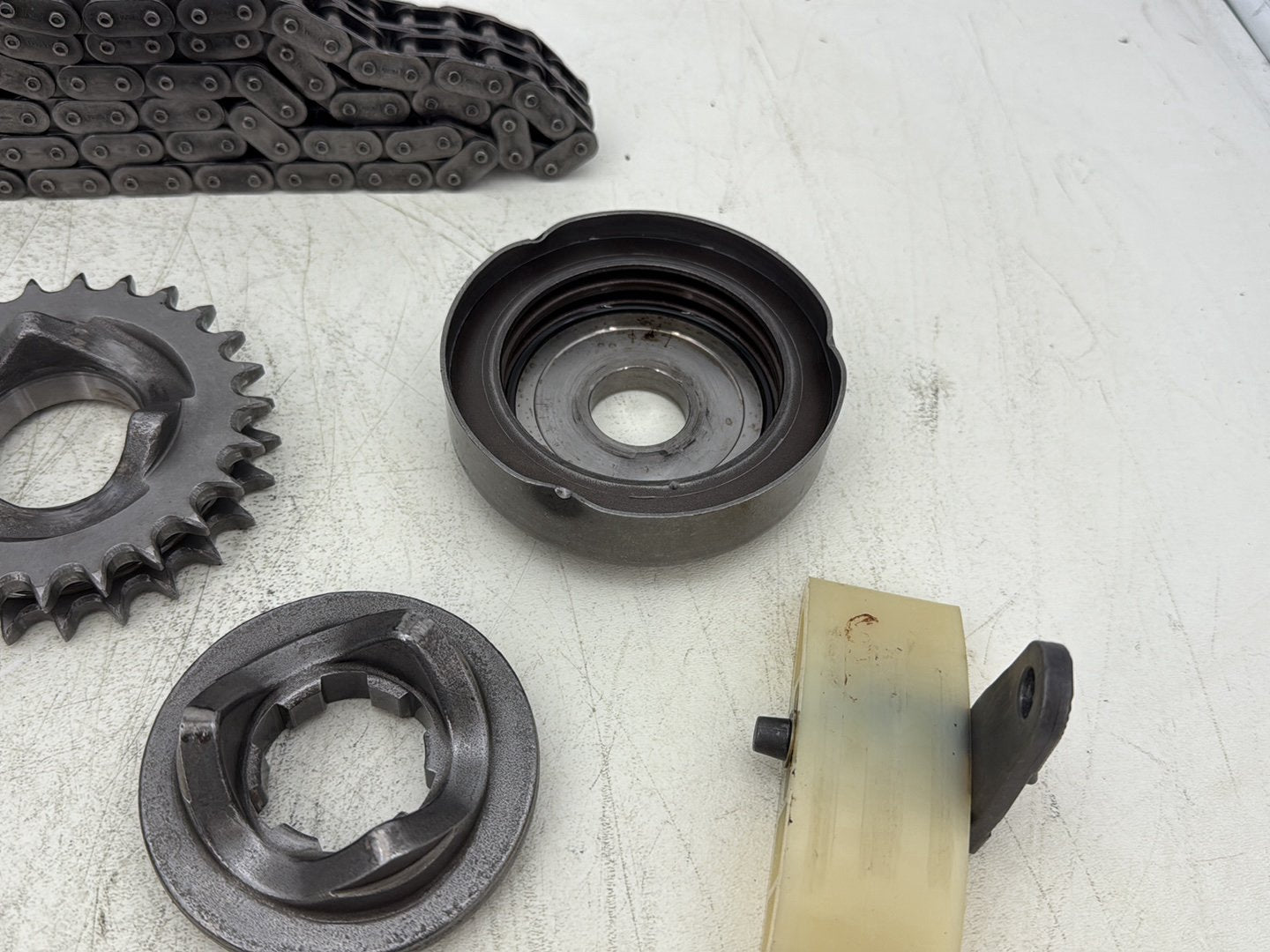 2004 Harley Dyna Super Glide FXDI OEM Clutch Basket Chain Tensioner Kit