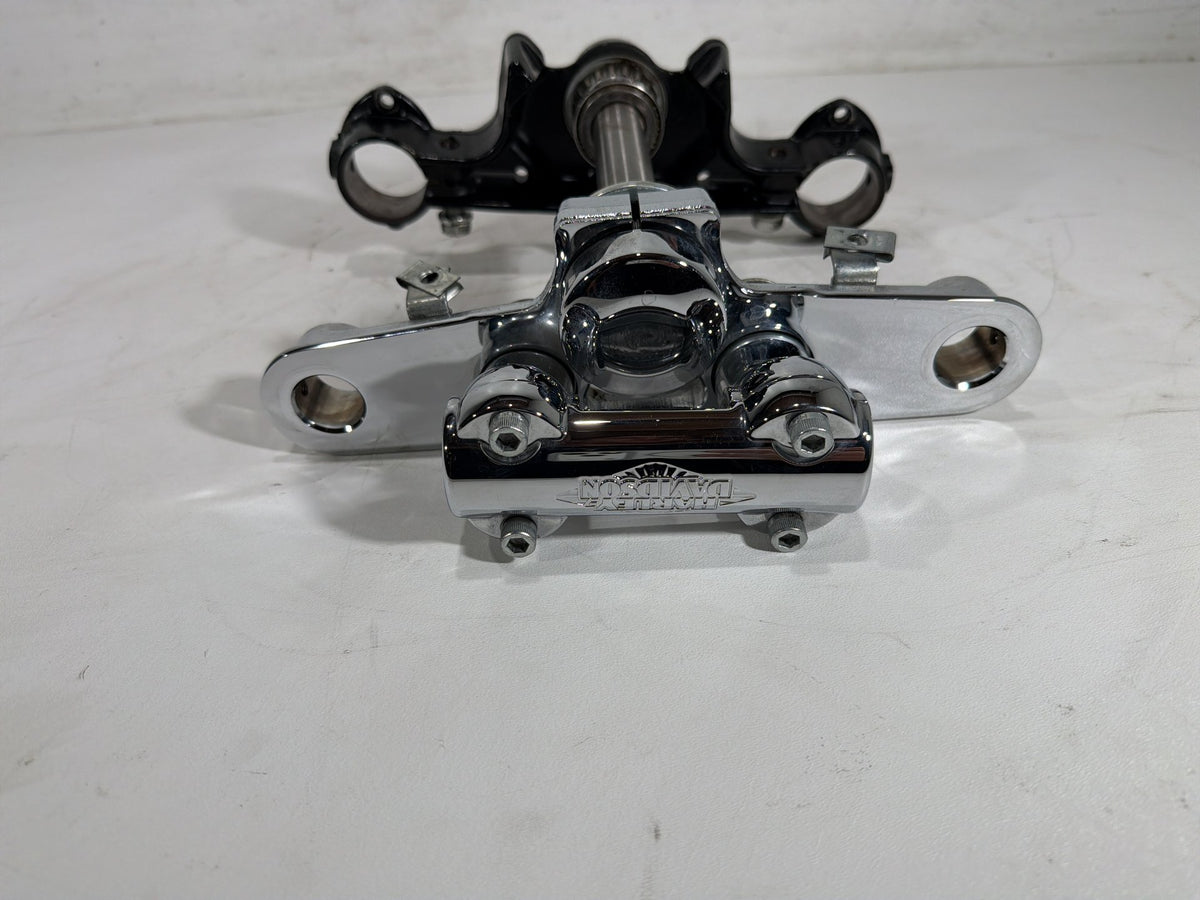 2014 Harley Softail Slim FLS OEM Front Fork Upper Lower Triple Tree