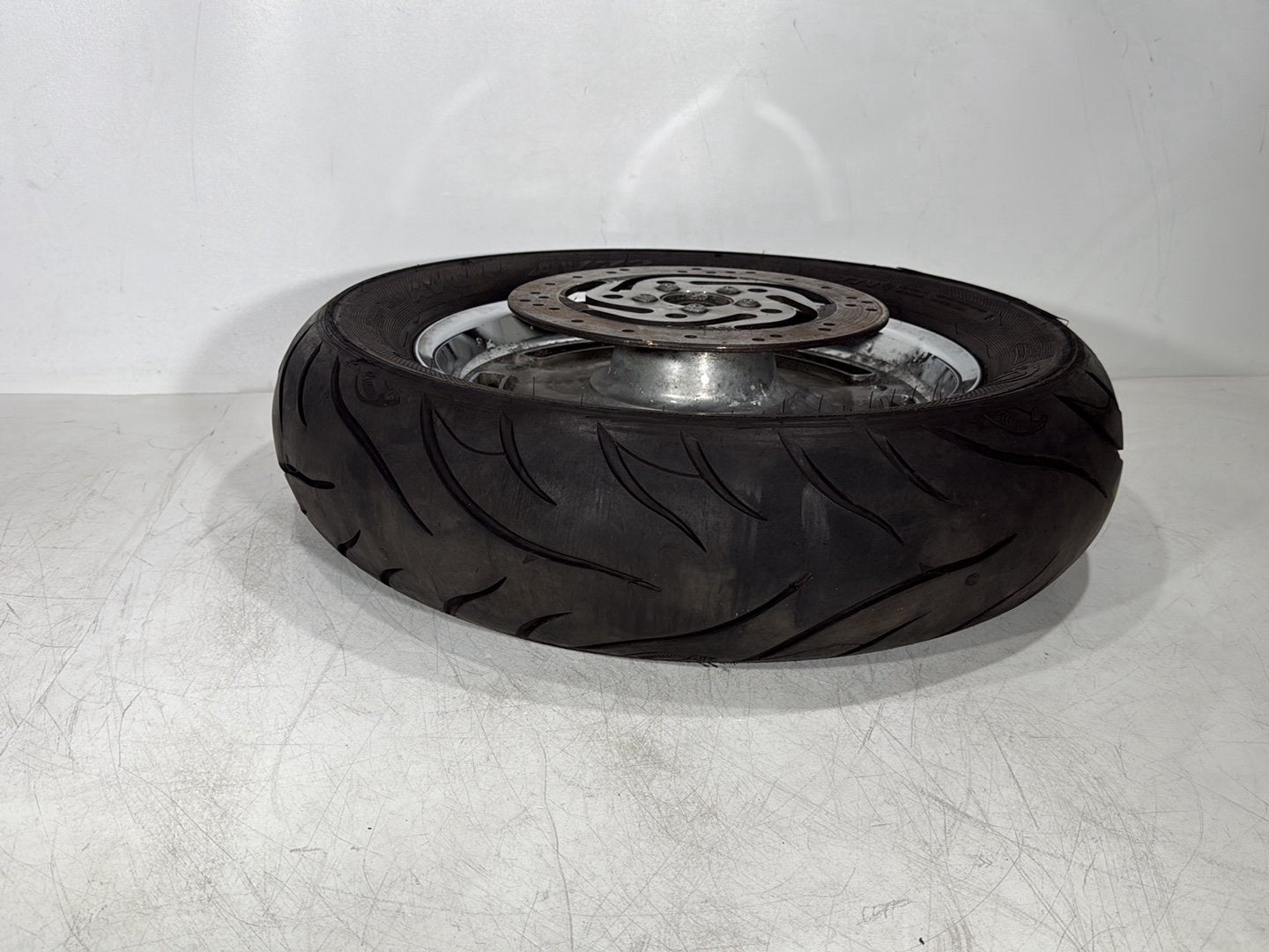 2009 Harley Sportster XL1200 1200 Low OEM Rear Wheel Rim Tire 150/80B16 77V 16"