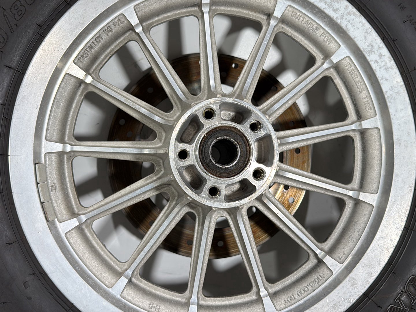 2006 Harley Sportster XL883L 883 Low OEM Front & Rear Wheel Rim Tire