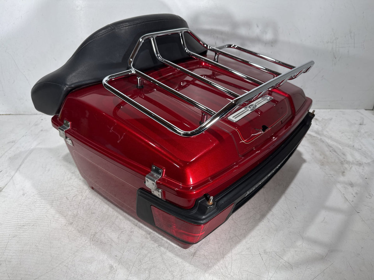 2013 Harley Electra Glide Touring FLHTCU OEM Pass Backrest Tour Pak Luggage NOKey