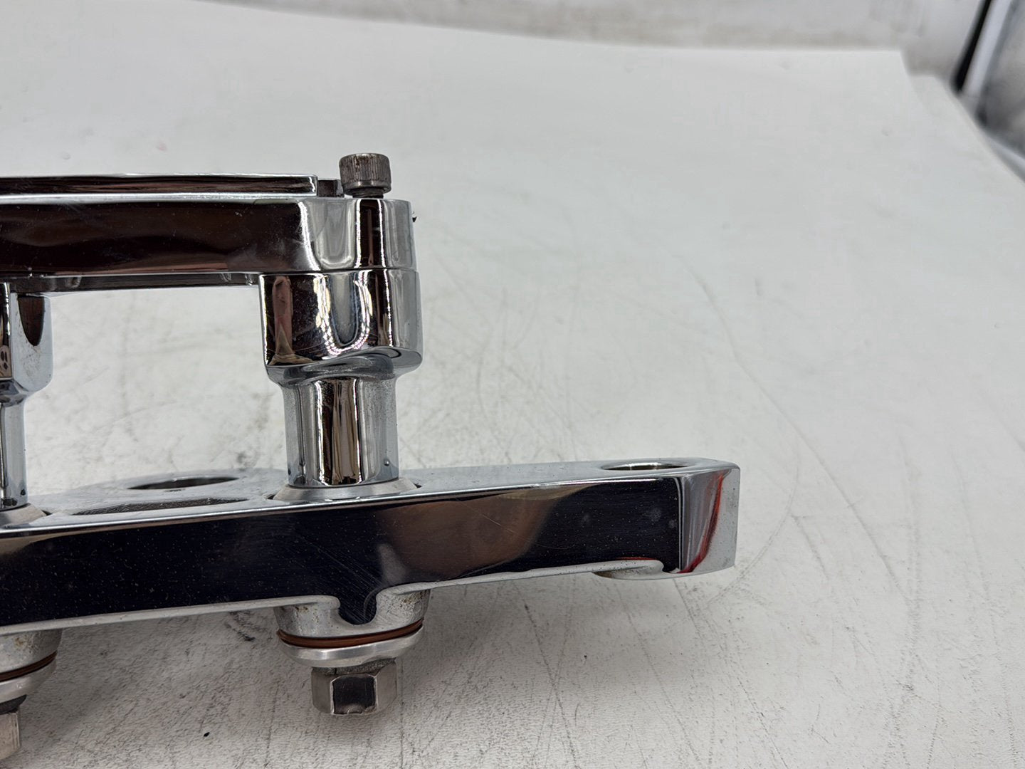 1998 Harley Softail Custom FXSTC OEM Front Fork Upper Triple Tree Clamps