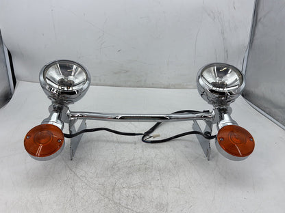 2005 Harley Electra Glide Touring Ultra FLHTCUI OEM Front Turn Signal Indicators Aux Light Bar