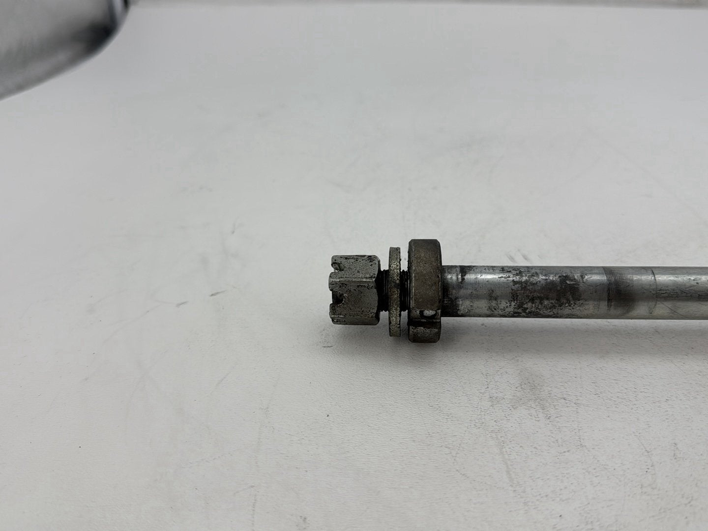 2004 Harley Softail FLSTC Heritage Classic OEM Rear Wheel Axle Bolt Shaft