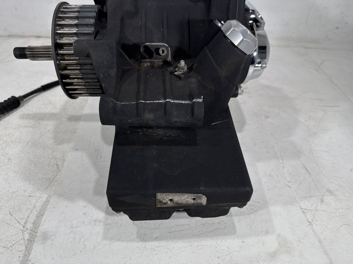11 Harley Electra Glide Touring Police 6 Speed Transmission Gearbox 28K CRACKED