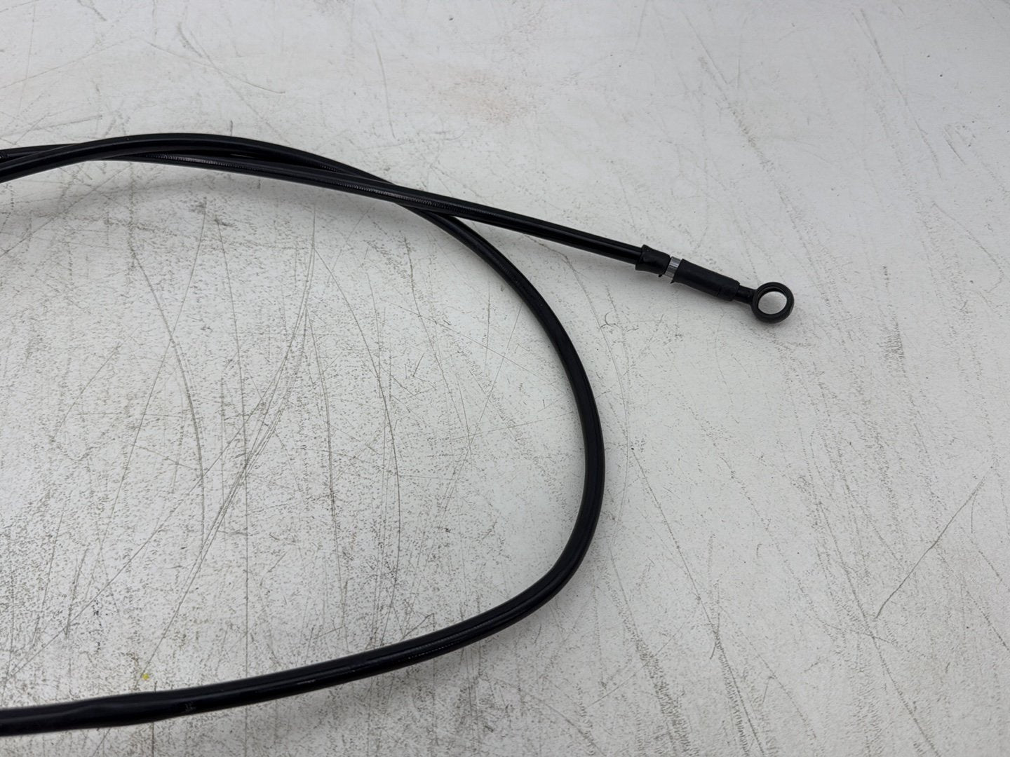 2007 Harley Dyna Street Bob FXDBI OEM Front Brake Hose Line Pipe