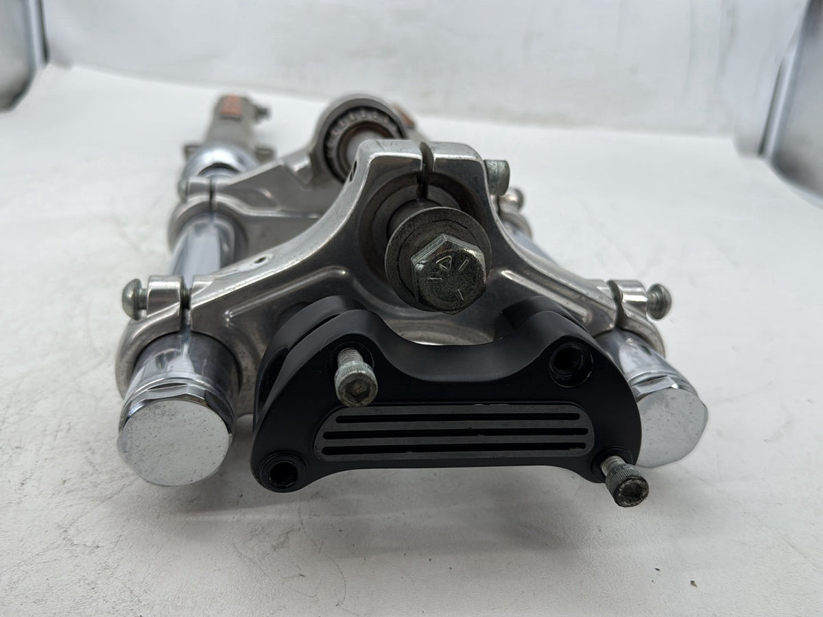 2009 Harley Sportster 883 Low XL883L OEM Front Triple Tree Set & LH RH Fork Legs Sliders