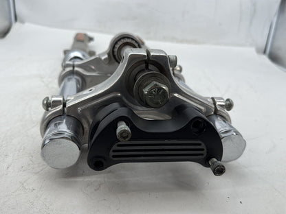 2009 Harley Sportster 883 Low XL883L OEM Front Triple Tree Set & LH RH Fork Legs Sliders