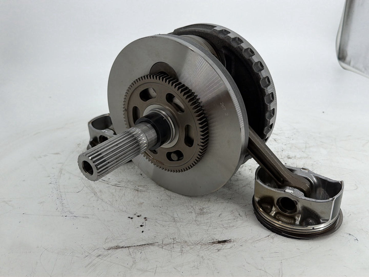 2017 Harley Touring Street Glide Twin Cam Engine Crank Shaft Flywheel Pistons