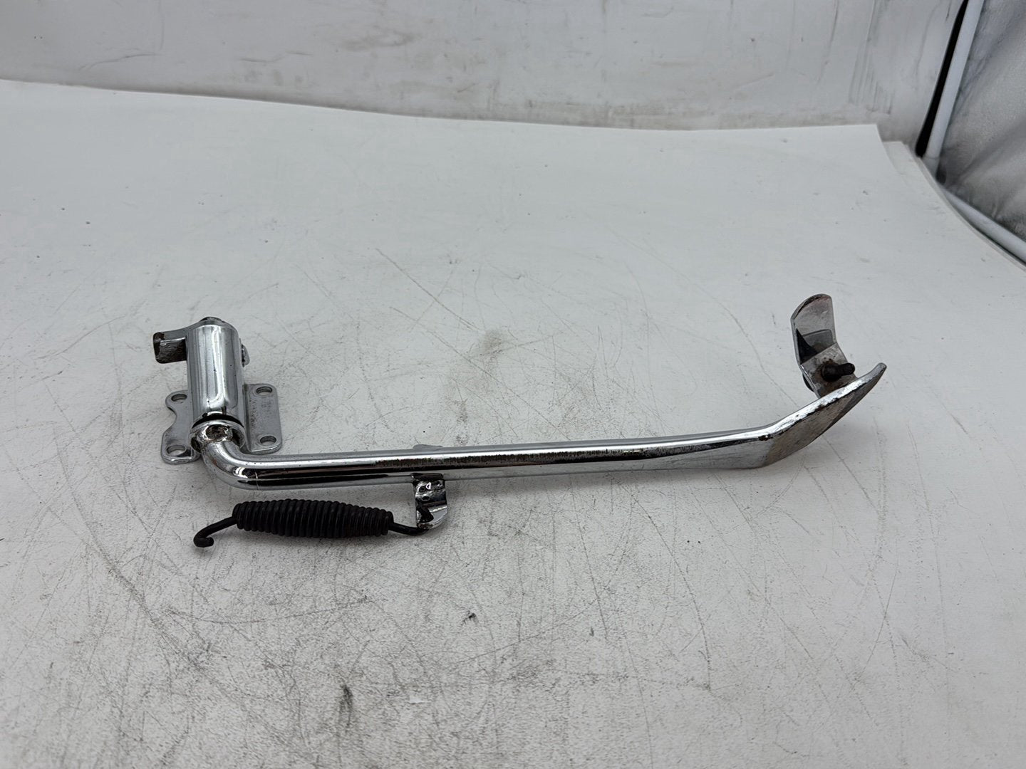 1998 Harley Softail Custom FXSTC OEM Left Side Jiffy Kick Stand & Spring
