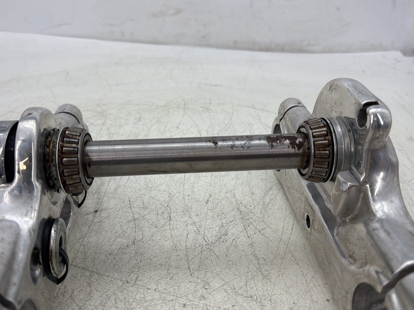 2012 Harley Dyna Super Glide Custom FXDCI OEM Front Fork Upper Lower Triple Tree