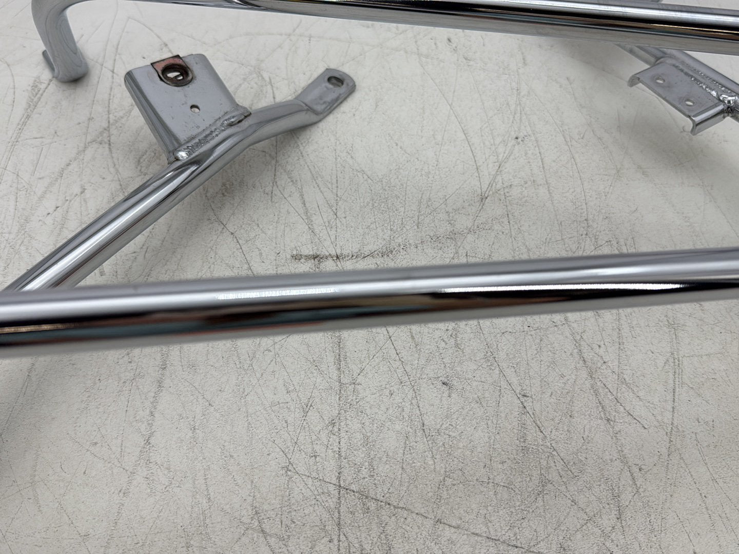 2012 Harley Street Glide Touring FLHX OEM Rear Left Right Saddlebag Guard Rails Bar