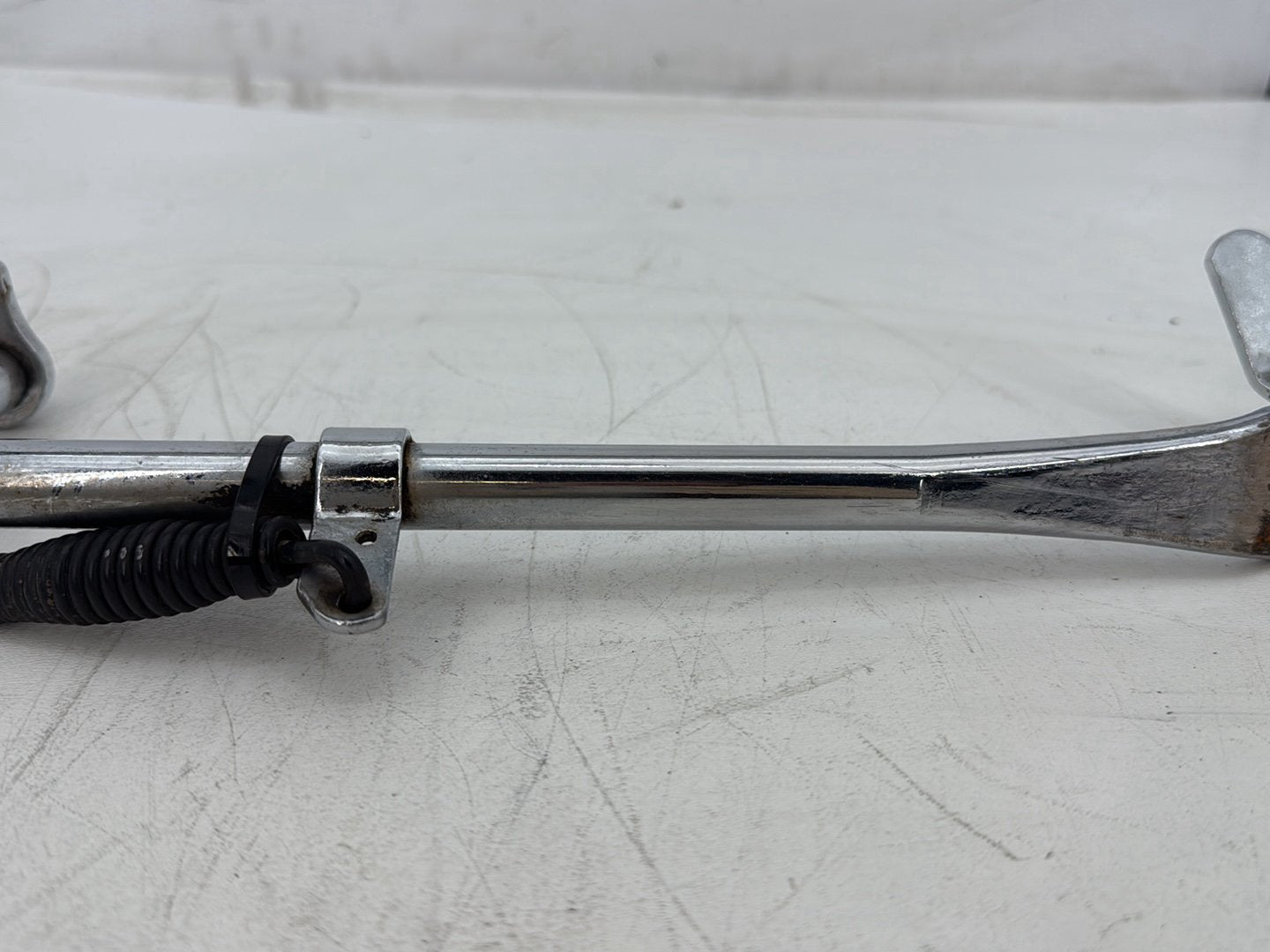 2005 Harley Heritage Softail Classic OEM Left Side Jiffy Kick Stand &amp; Spring