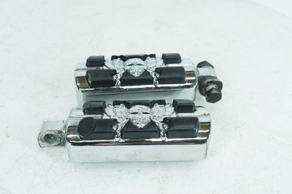2000 - 2006 Harley-Davidson Softail Deuce Left & Right Step Foot Rest Pegs B07NVXY9VR