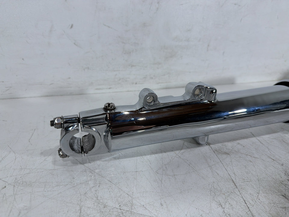 10 Harley Street Glide Touring OEM Front Triple Tree Set LH RH Fork Legs Sliders