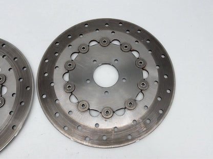 2008 Harley Dyna Fat Bob FXDF OEM Front Brake Rotors Disc Pair