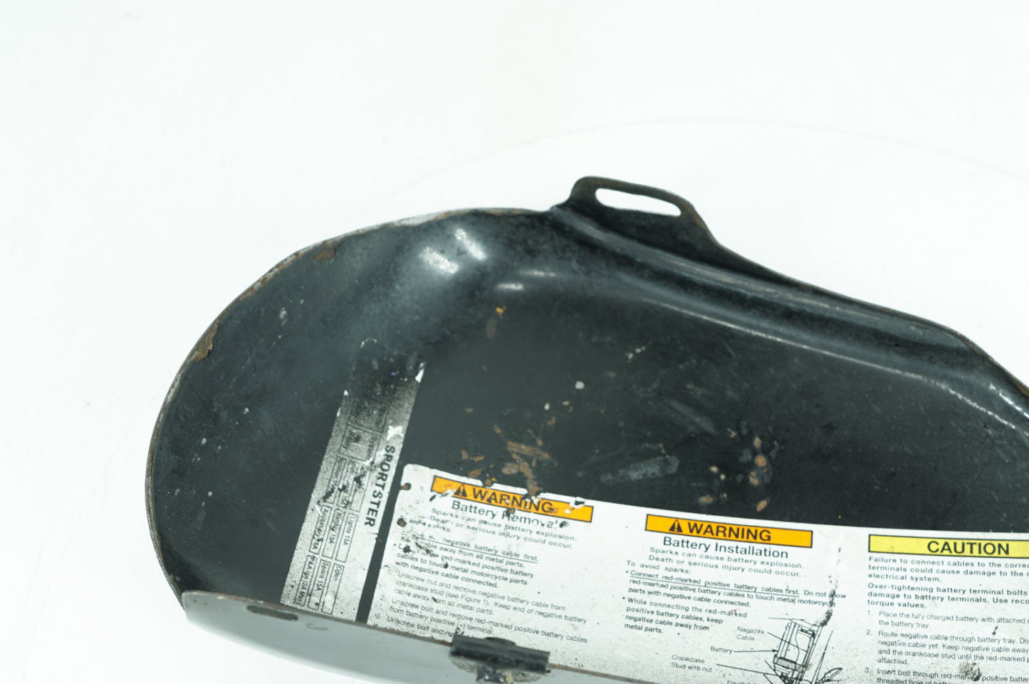 2004 - 2013 Harley-Davidson Sportster 1200 Low Left Fairing Side Oil Tank Cover  	66251-04