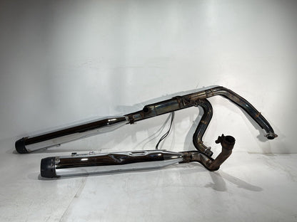 2014 Harley Street Glide Touring FLHXS OEM Exhaust Header Pipes Muffler