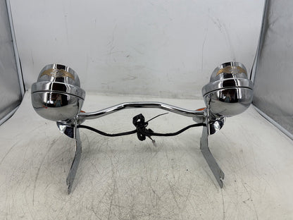 1998 Harley Touring FLHTCUI Electra Glide Ultra OEM Front Turn Signal Indicators Aux Light Bar