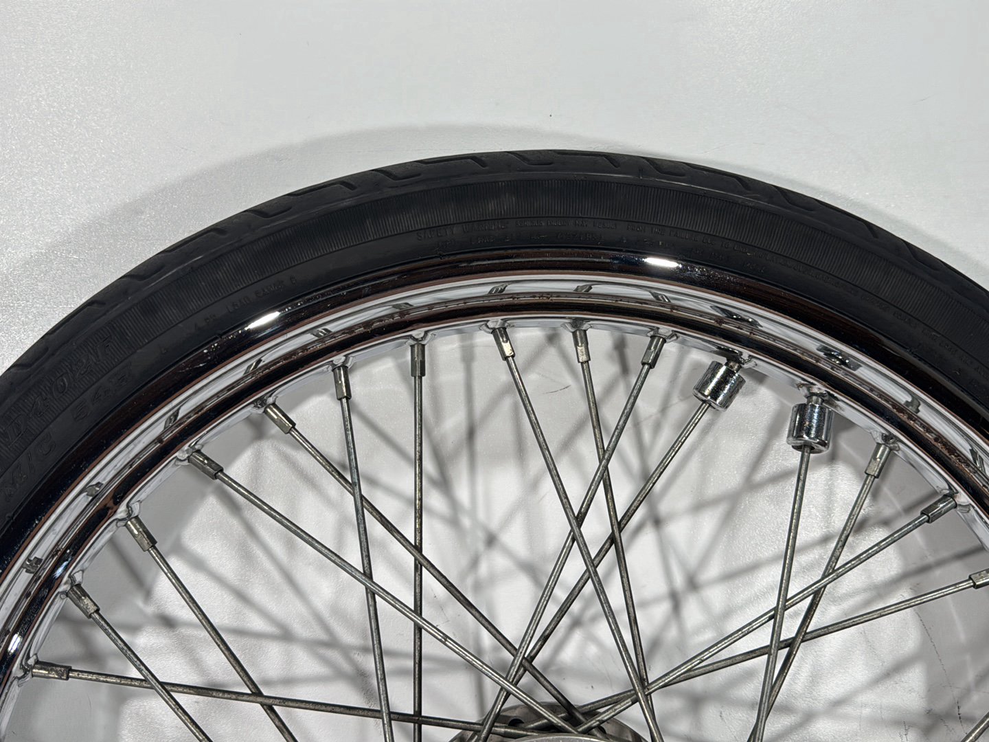 1997 Harley Sportster 1200 Custom XL1200C OEM Front Wheel Rim Tire Spoked