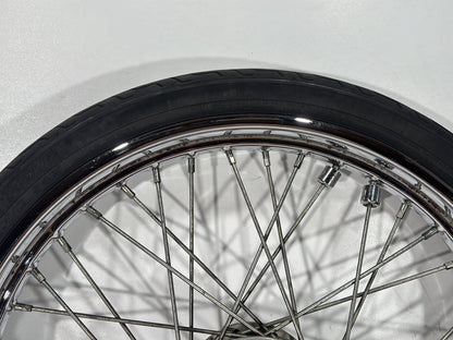 1997 Harley Sportster 1200 Custom XL1200C OEM Front Wheel Rim Tire Spoked