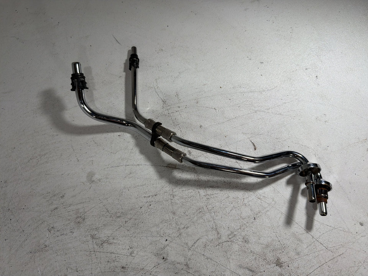 2001 Harley Fat Boy Softail FLSTFI OEM Oil Tank Reservoir Bottle Canister & Dipstick