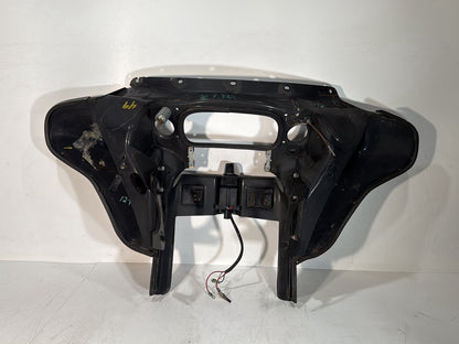 1984 - 1998 Harley-Davidson Touring Electra Glide Classic Front Inner Batwing Fairing Cover w/ Ignition Switch Lockset NOKey