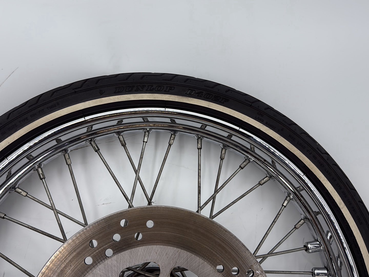 1997 Harley Softail Heritage Classic OEM Front Wheel Rim Tire Spoked MH90-21 21"