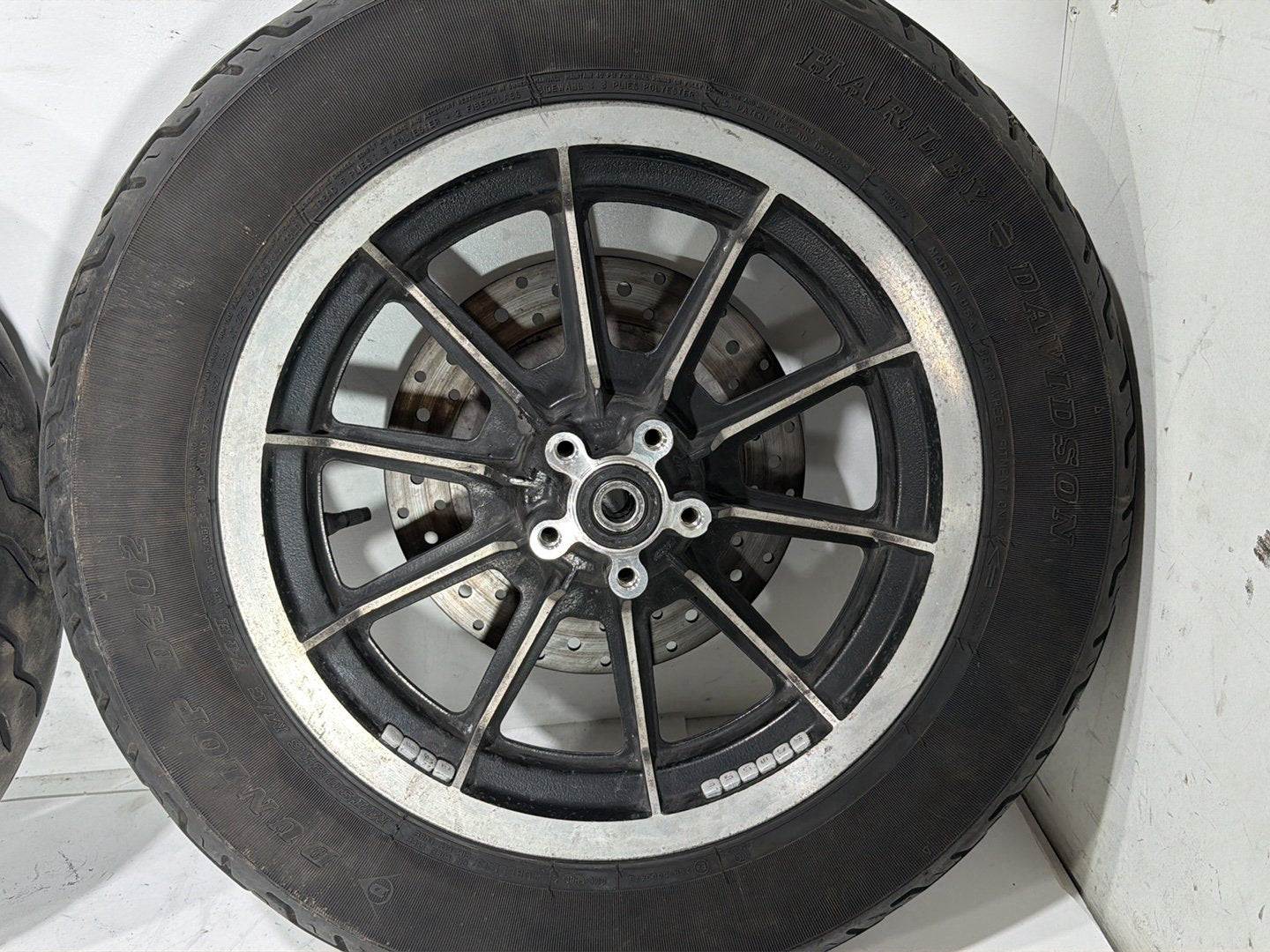 1994 Harley Electra Glide Touring Classic OEM Front & Rear Wheel Rim Tire 16"